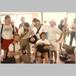 1988-08 - Australia Tour 003 - DFW Airport.jpg